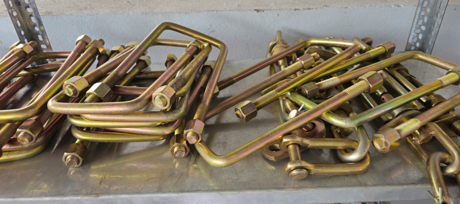 U-bolts and fasteners